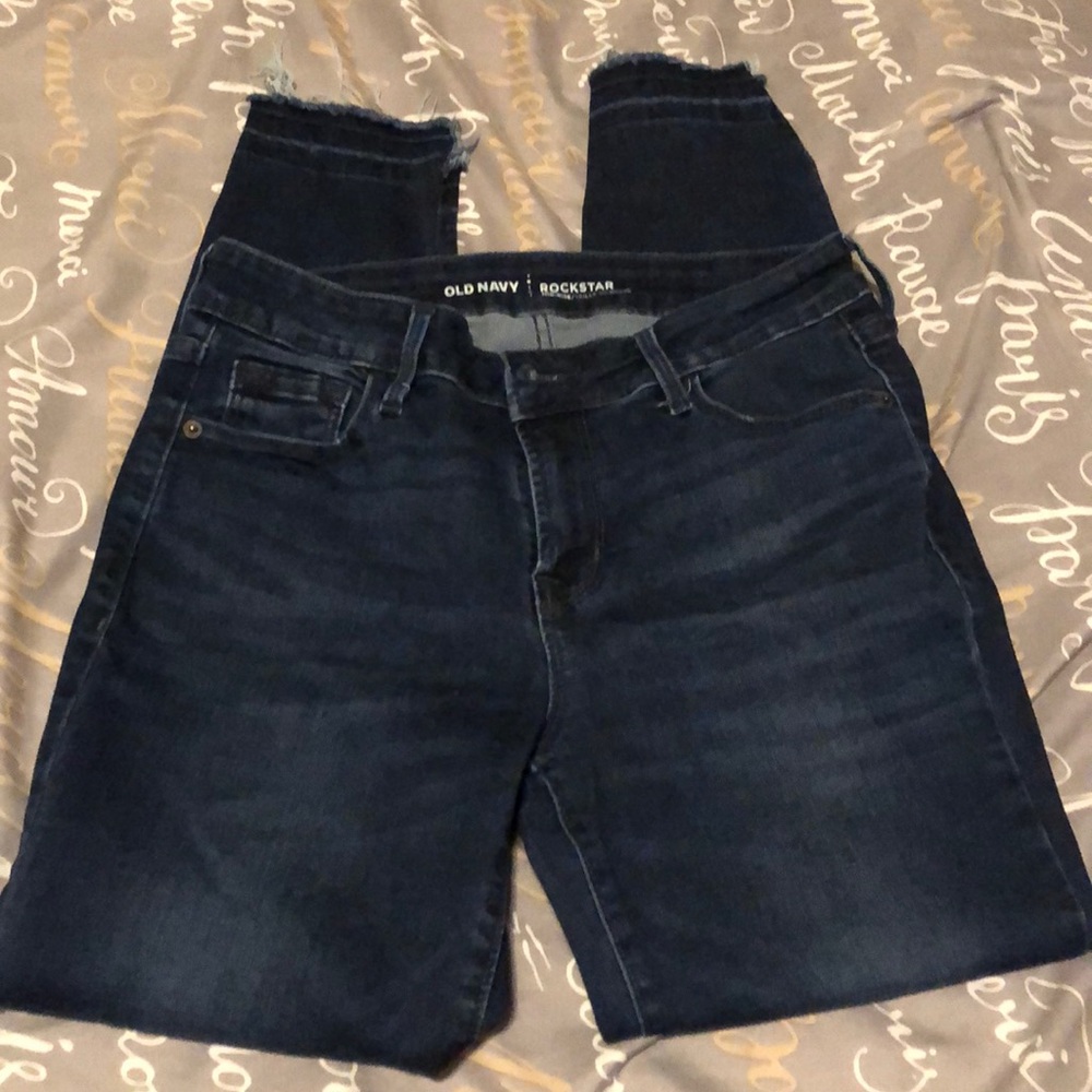 Old Navy rockstar jeans